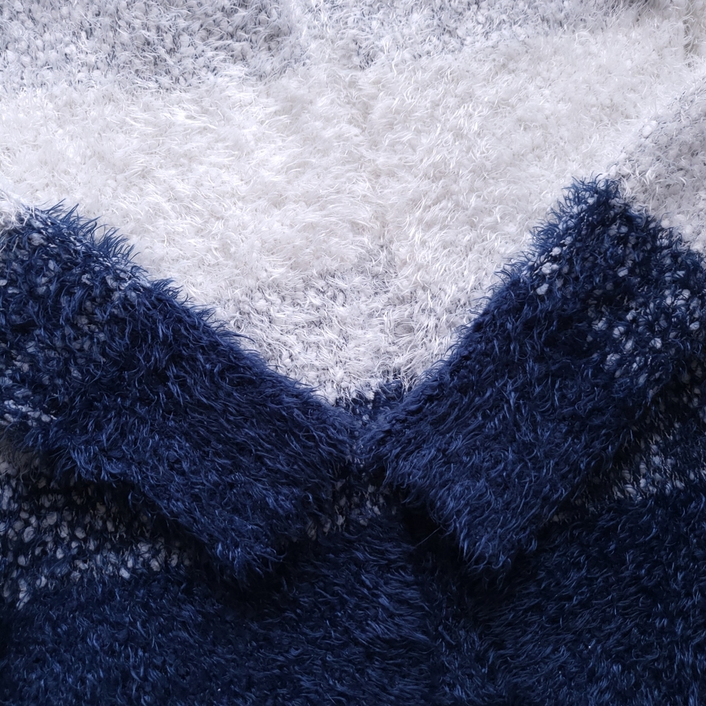 It's Our Time Fuzzy Open Front Cardigan Sweater - Picture 3 of 5